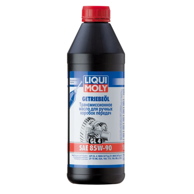 Трансмиссионное масло Liqui Moly Getriebeöl GL-4 SAE 85W-90 1L Трансмиссионное масло Liqui Moly Getriebeöl GL-4 SAE 85W-90 1L