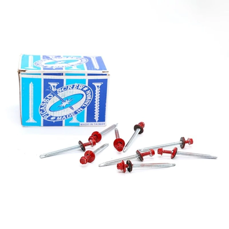 Набор шурупов для шифера TM.07423, 5.5х75 мм, 100 шт