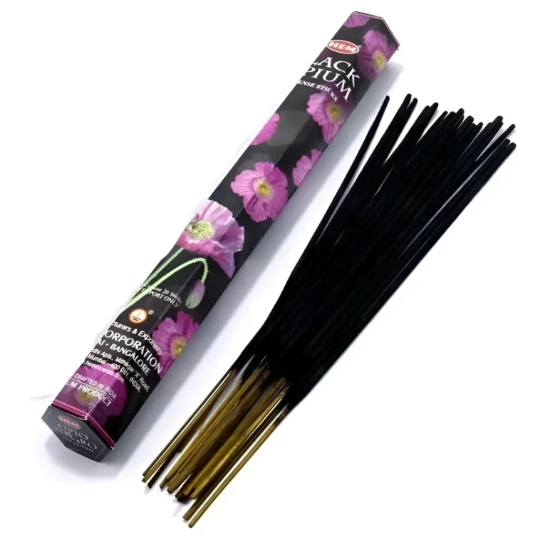 Благовония Hem Black Opium, 20 шт Благовония Hem Black Opium, 20 шт