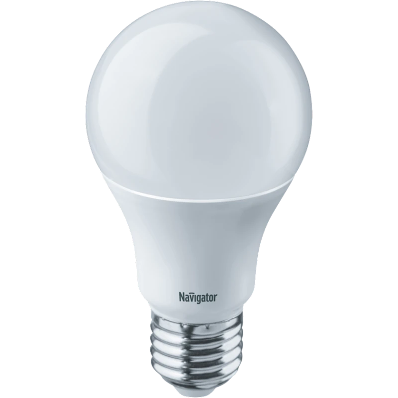 Светодиодная лампа Navigator NLL, E27, грушевидная, 10Вт, 2700К, 750лм