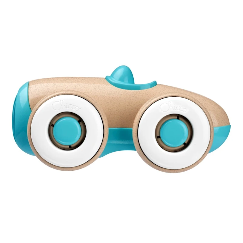 Машинка Chicco Eco+, голубая/бежевая