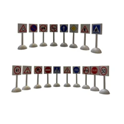 Развивающая игра Дорожные знаки 3457U, 3+, 18 элементов