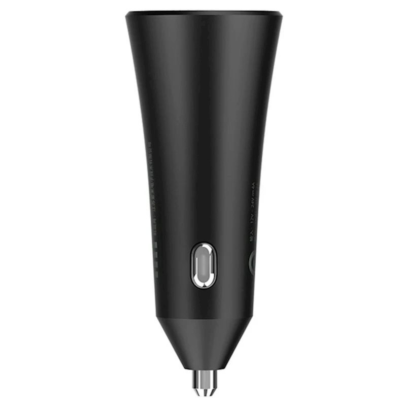 Автомобильное зарядное устройство USB Xiaomi Mi 37W Dual Port Car Charger CC06ZM Black Автомобильное зарядное устройство USB Xiaomi Mi 37W Dual Port Car Charger CC06ZM Black