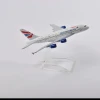 Коллекционная фигурка British AirWays Airbus A380, 13.5x15x9 см Коллекционная фигурка British AirWays Airbus A380, 13.5x15x9 см