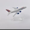 Коллекционная фигурка British AirWays Airbus A380, 13.5x15x9 см Коллекционная фигурка British AirWays Airbus A380, 13.5x15x9 см