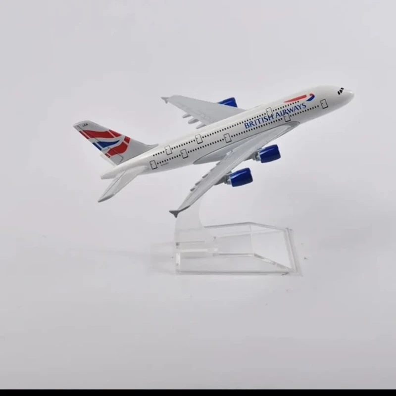 Коллекционная фигурка British AirWays Airbus A380, 13.5x15x9 см Коллекционная фигурка British AirWays Airbus A380, 13.5x15x9 см
