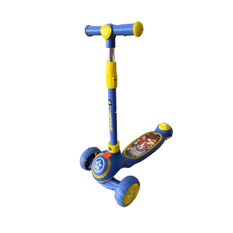 Детский самокат FZ LRT2346, желтый/синий