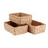 Корзина для хранения JYSK Amund, бежевый, 20x30x10 см