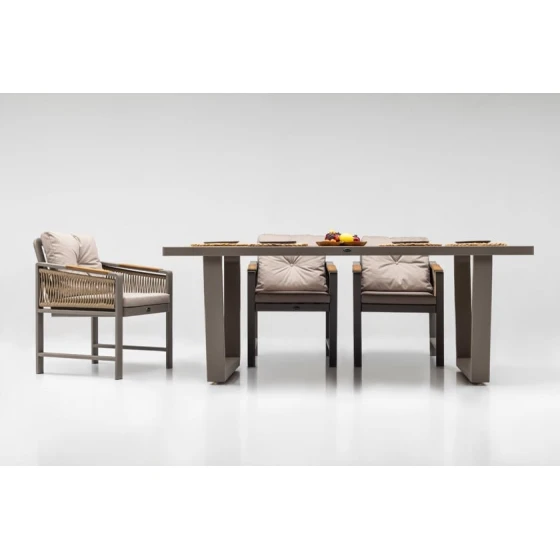 Комплект садовой мебели Terazzi Mykonos Plus MY48, 100x200 см Комплект садовой мебели Terazzi Mykonos Plus MY48, 100x200 см