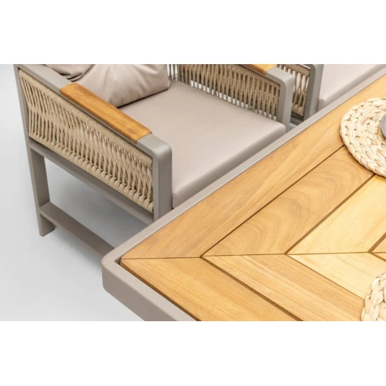 Комплект садовой мебели Terazzi Mykonos Plus MY48, 100x200 см Комплект садовой мебели Terazzi Mykonos Plus MY48, 100x200 см