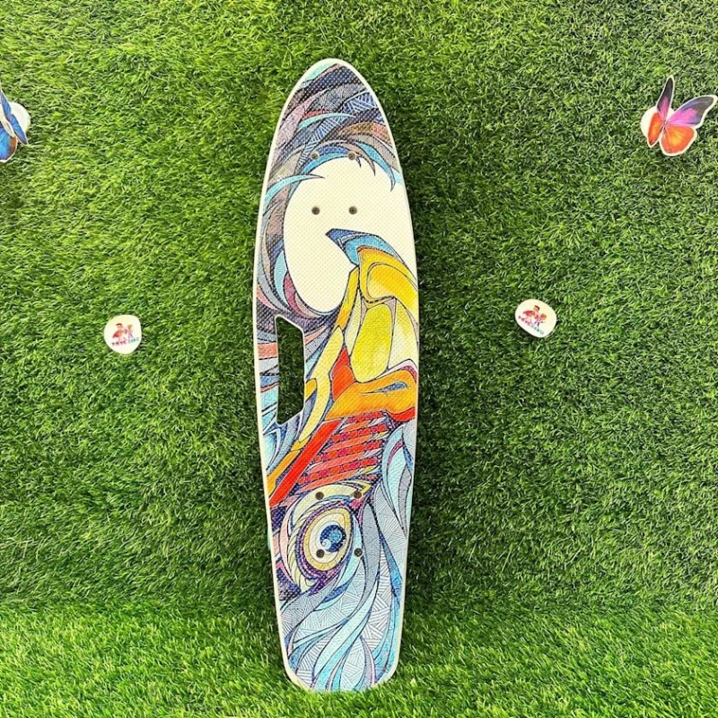 Пенни борд ST00050_5, пластик, разноцветный