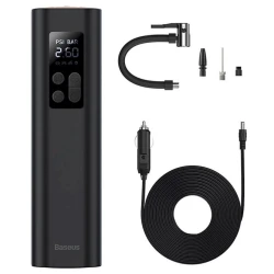 Автомобильный компрессор Baseus Super Mini Inflator Pump CRCQ000001 Black