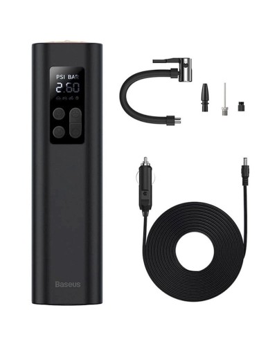 Avtomobil üçün kompressor Baseus Super Mini Inflator Pump CRCQ000001 Black