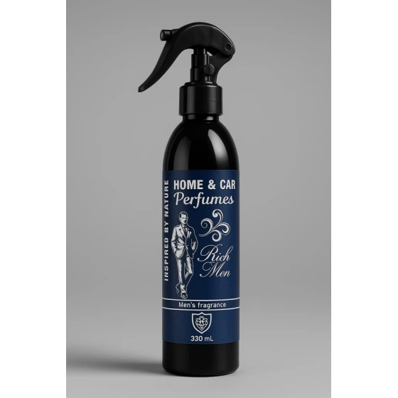 Avtomobil üçün hava təravətləndiricisi Rich Men kişi ətri TM003, 330 ml Avtomobil üçün hava təravətləndiricisi Rich Men kişi ətri TM003, 330 ml