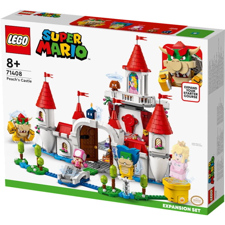 Конструктор LEGO Super Mario Dry Bowser Castle Battle Expansion Set 71423, 8+ лет, 1321 деталь
