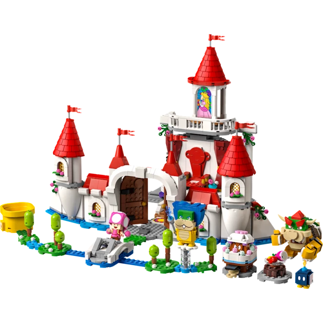Конструктор LEGO Super Mario Dry Bowser Castle Battle Expansion Set 71423, 8+ лет, 1321 деталь