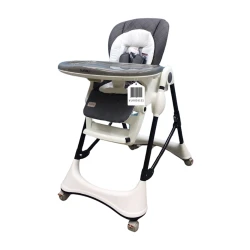 Uşaq yedizdirmə oturacağı Burbay VL-KIDS-111, 3+ ay, boz