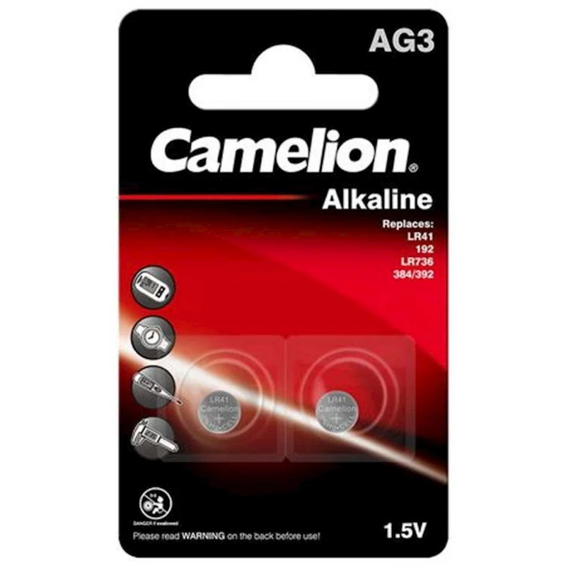 Батарейка Camelion Alkain AG3 LR41 Батарейка Camelion Alkain AG3 LR41