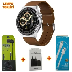 Умные часы Smart Watch h4 Pro Max Silver Brown + Free Gift
