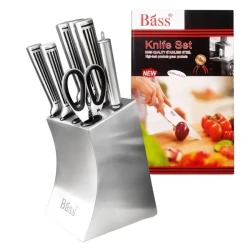 Набор ножей, никель, серебристый, 8 предметов Набор ножей, никель, серебристый, 8 предметов