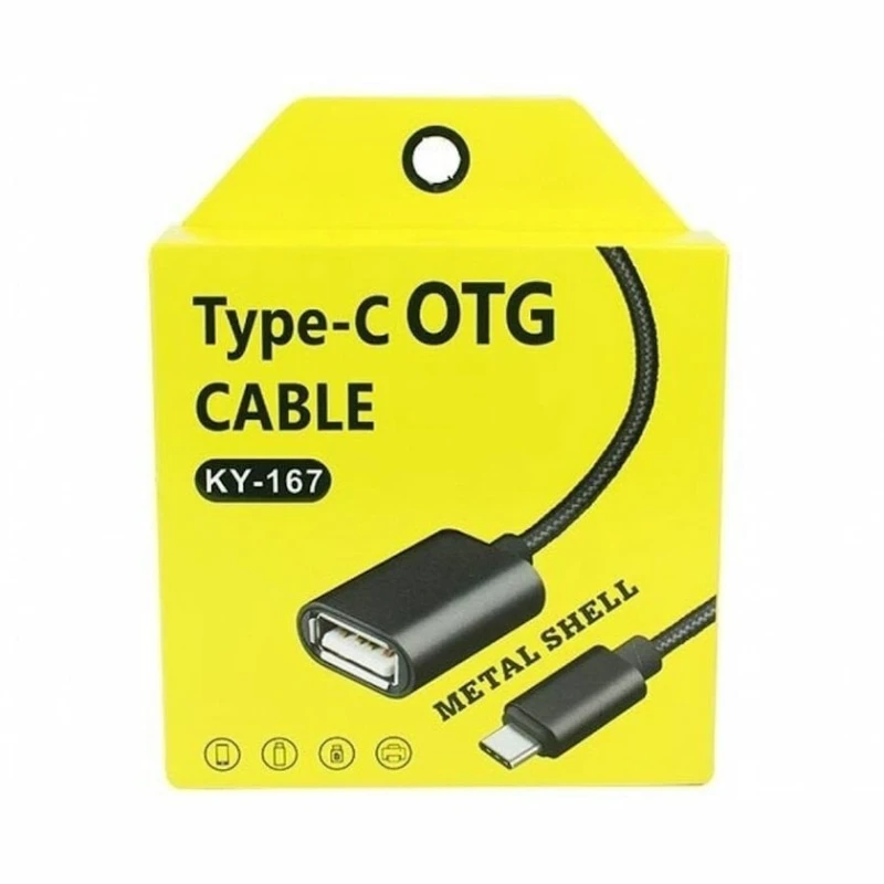 Ötürücü OTG KY-167 Type-C, 10 sm