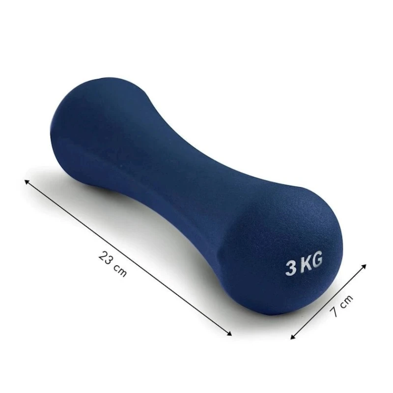 Неопреновый набор гантелей, 3 кг, 2 шт, товар в ассортименте