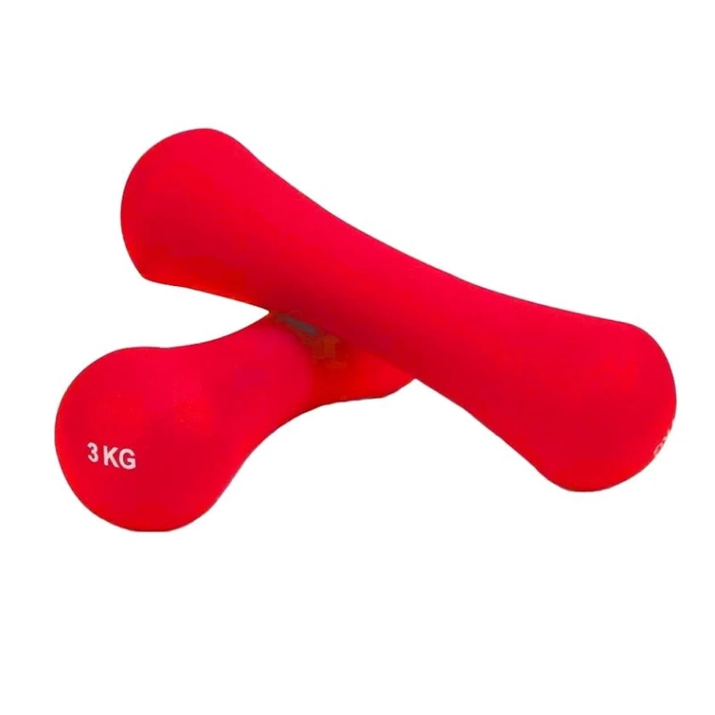 Неопреновый набор гантелей, 3 кг, 2 шт, товар в ассортименте
