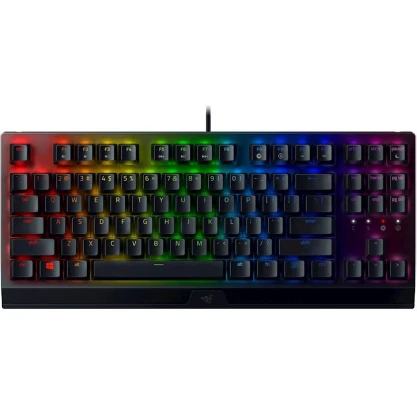 Клавиатура Razer BlackWidow V3 TKL Green Switch Black (RZ03-03490700-R3R1) Клавиатура Razer BlackWidow V3 TKL Green Switch Black (RZ03-03490700-R3R1)