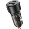 Автомобильное зарядное устройство Acefast 1xUSB-C 1xUSB-A 60W Автомобильное зарядное устройство Acefast 1xUSB-C 1xUSB-A 60W