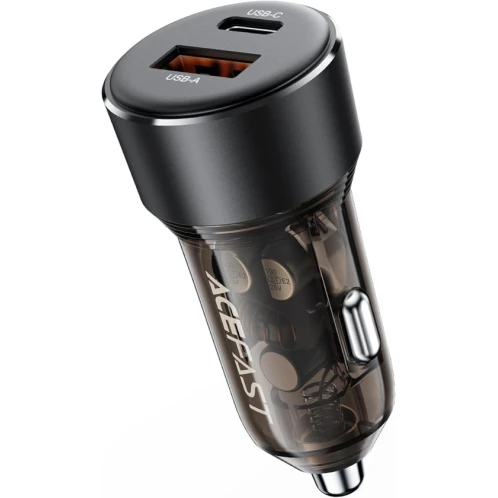 Автомобильное зарядное устройство Acefast 1xUSB-C 1xUSB-A 60W Автомобильное зарядное устройство Acefast 1xUSB-C 1xUSB-A 60W