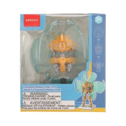 Трансформер Miniso 660628, оранжевый, 12x10.5x7.5 см, 3+ года