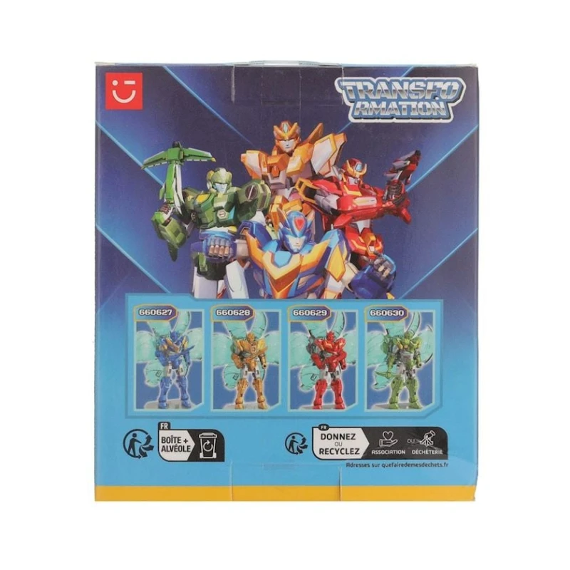 Трансформер Miniso 660628, оранжевый, 12x10.5x7.5 см, 3+ года