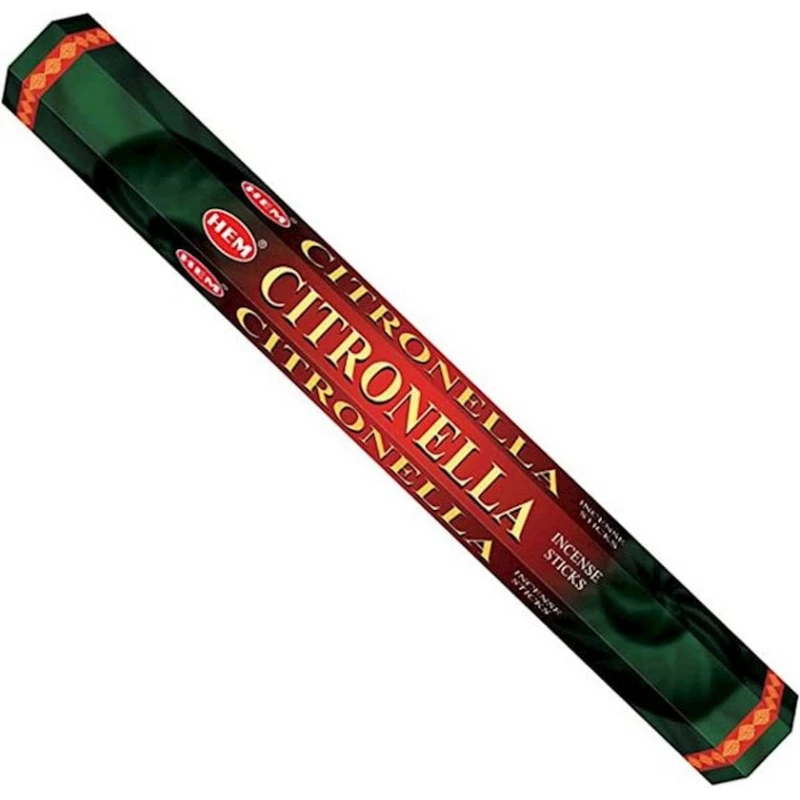 Ароматические палочки Hem Incense Sticks Citronella, 20 шт