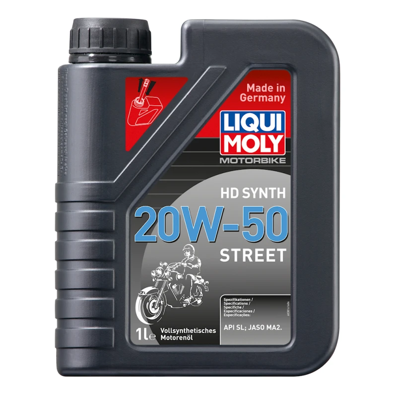 Моторное масло Liqui Moly HD Synth 20W-50 Street, 1л