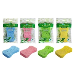 Губка-мочалка для душа Lionesse 2092, товар в ассортименте