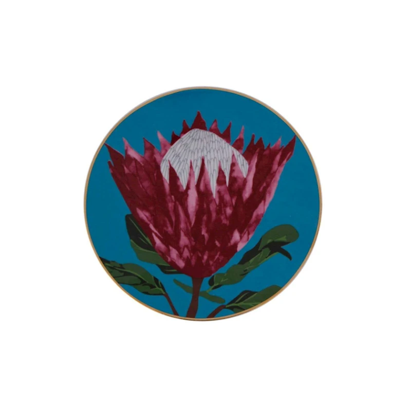 Тарелка Porland Africa Pattern4 фарфор, разноцветная, 21 см