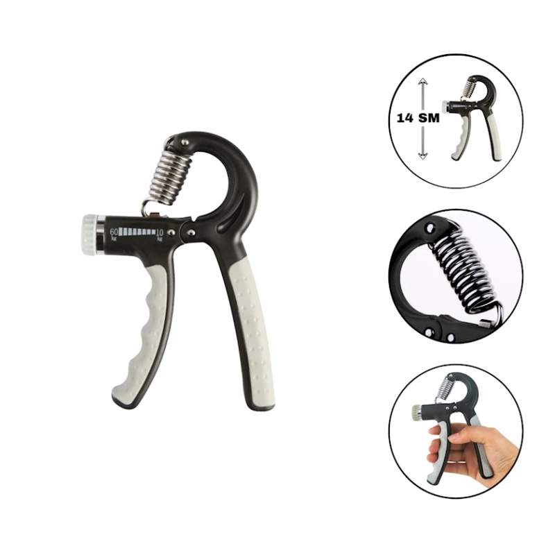 Эспандер 60 кг, без счетчика, черный