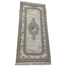 Xalça WovenSoul TB-EX-0006286, təbii ipək/yun, rəngbərəng, 100x200 sm