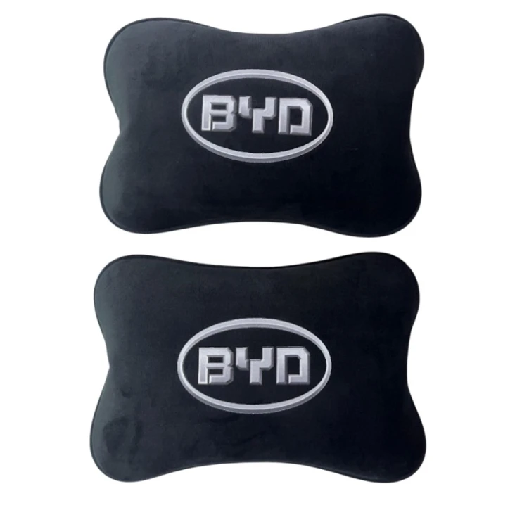 Yastıq avtomobil üçün BYD, 28x20 sm, qara