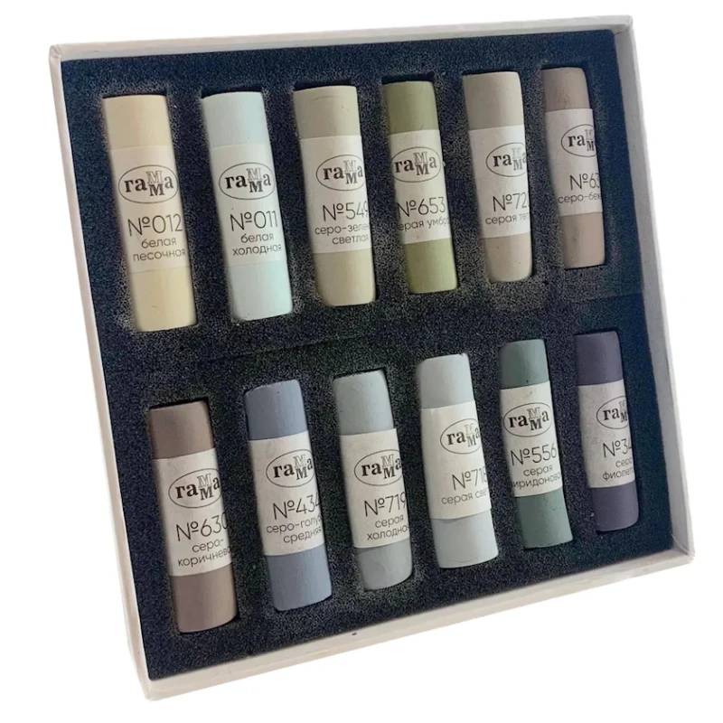 Пастель Гамма 108202312/106202312, 12 цветов Пастель Гамма 108202312/106202312, 12 цветов