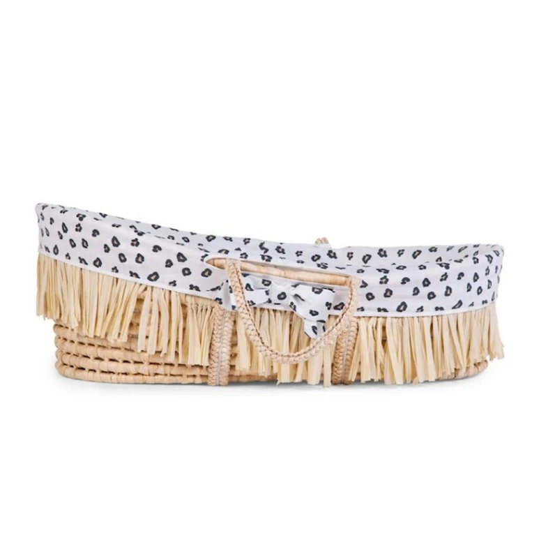 Покрывало для детской корзинки Childhome Moses Basket Cover, 85x45x1 см, леопардовый