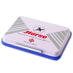 Ştempel yastıq Horse, göy