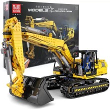 Konstruktor Mould King Ekskavator idarəetmə pultu ilə, 1830 hissə