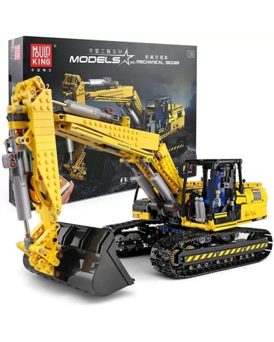 Konstruktor Mould King Ekskavator idarəetmə pultu ilə, 1830 hissə
