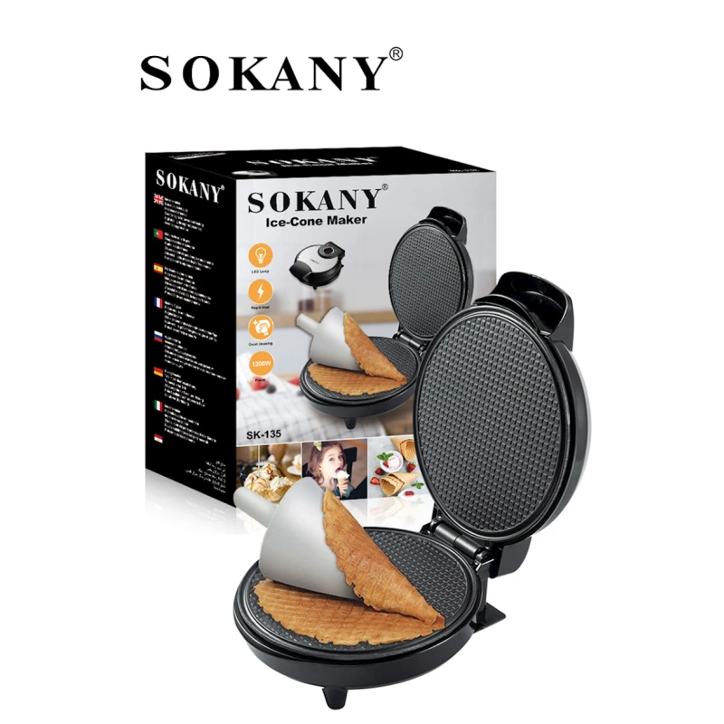 Вафельница Sokany SK-135