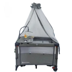 Манеж-кровать Popypapa CB-981, серый Манеж-кровать Popypapa CB-981, серый