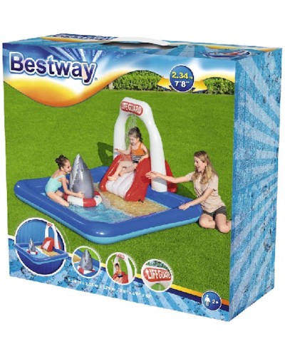 Su oyun mərkəzi Bestway 53079, 234x203x129 sm, göy