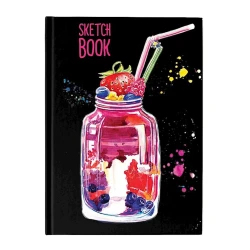Скетчбук Проф-Пресс Коктейль, A5