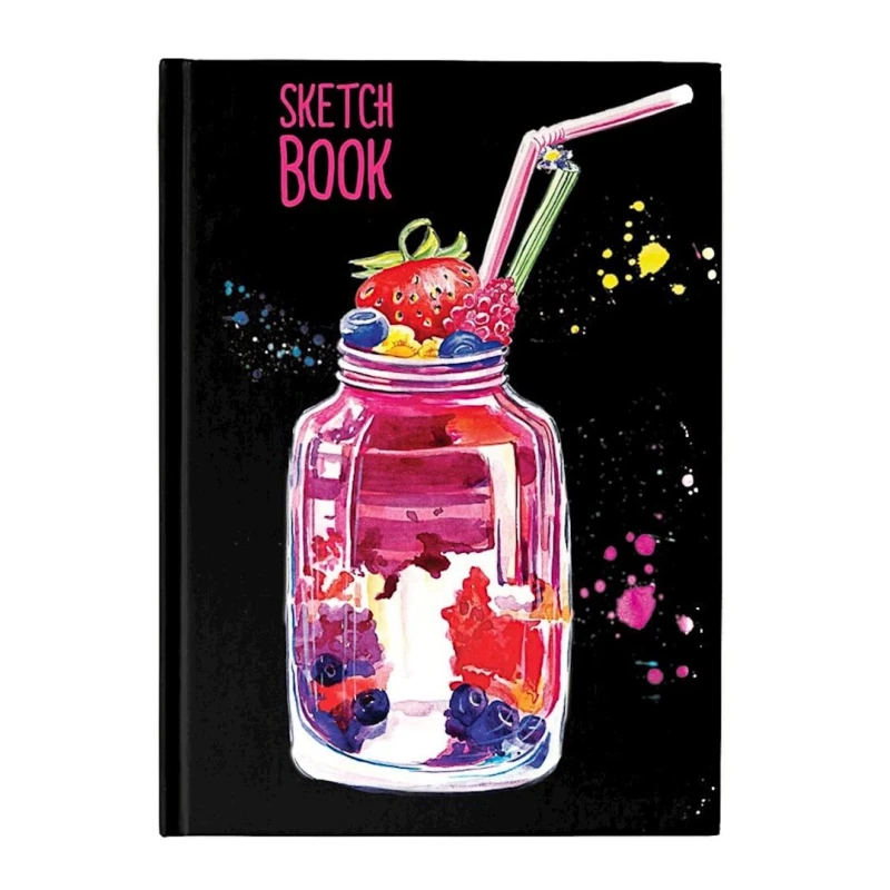 Скетчбук Проф-Пресс Коктейль, A5