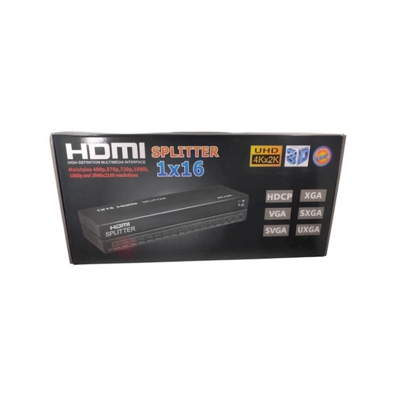 Сплиттер MT-VIKI HDMI Splitter 16 Port 2K 4K 3D